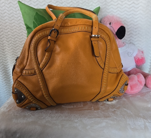 Cromia Handbags - Cromia Stylish Leather Handbag 16"W X 12"H X 5" D